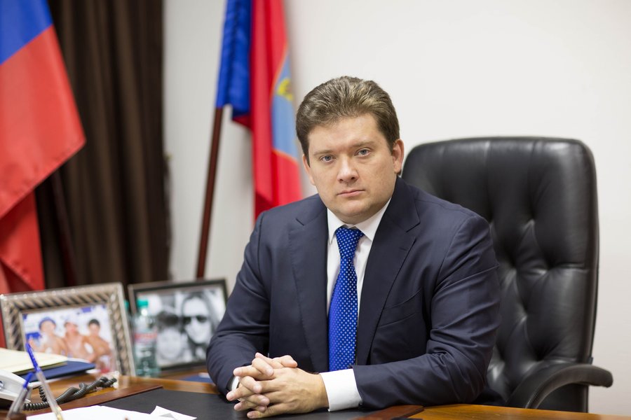 Поздравление члена Совета Федерации Н.А.Журавлева с Днем города