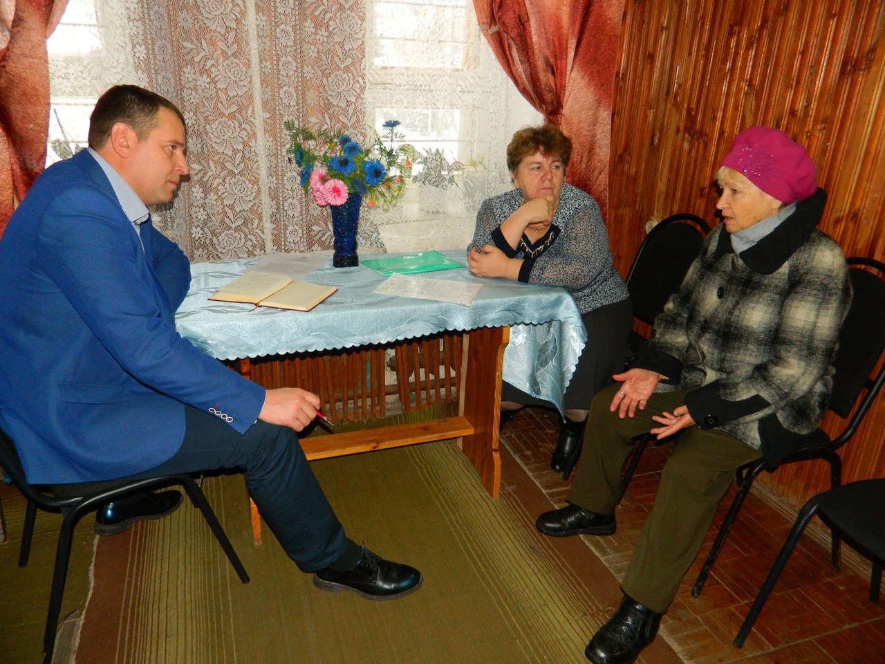Прием граждан деревни Степаново