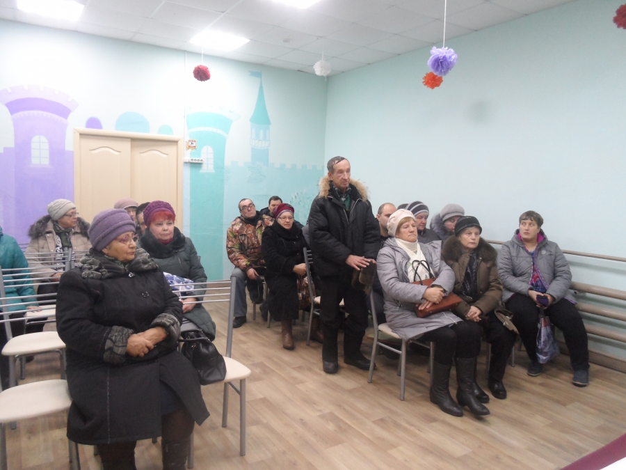 Встреча с жителями поселка Никольское