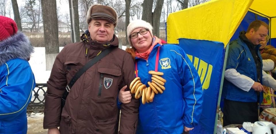 Угощение блинами