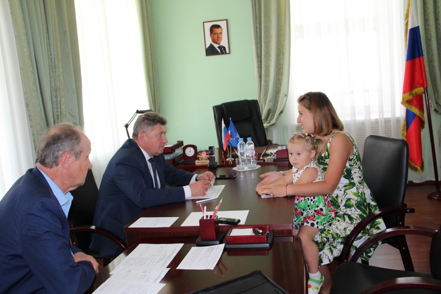 На приеме у председателя Думы