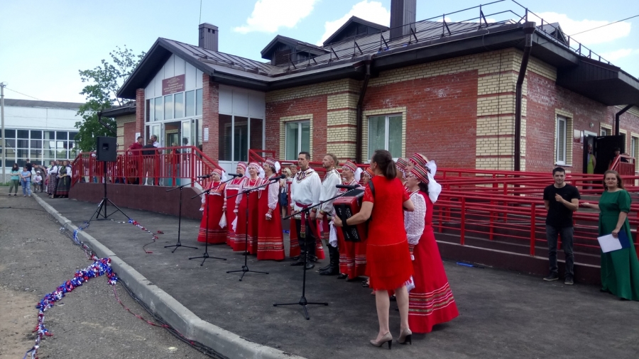 Первый концерт в новом ДК