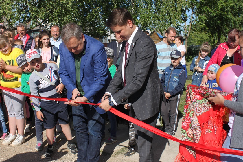 Подарок чухломской детворе