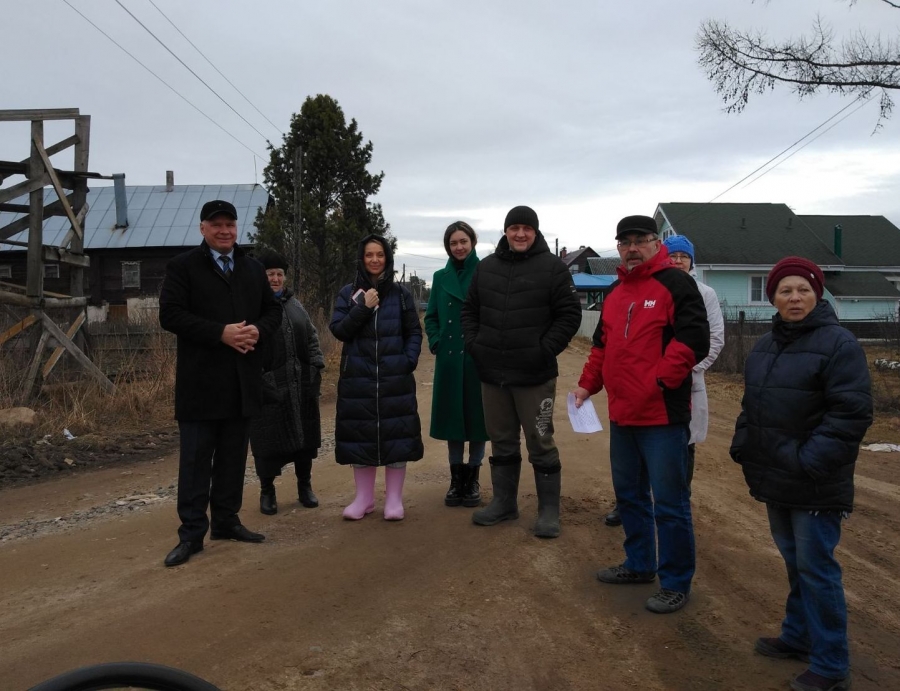 Рабочая поездка в Невежино
