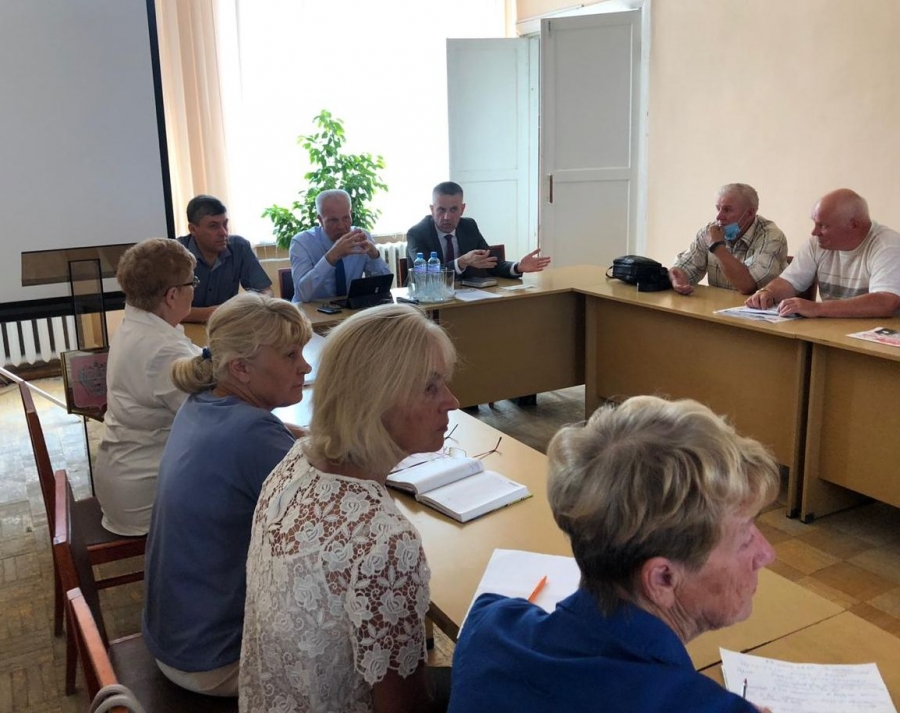 Встреча с уполномоченным по правам ветеранов