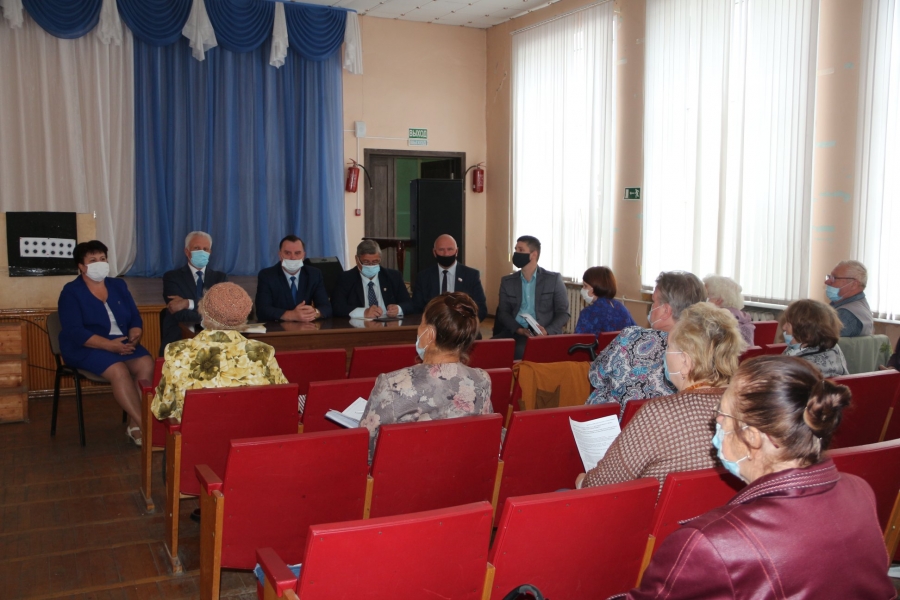 Встреча с ветеранами Костромского района