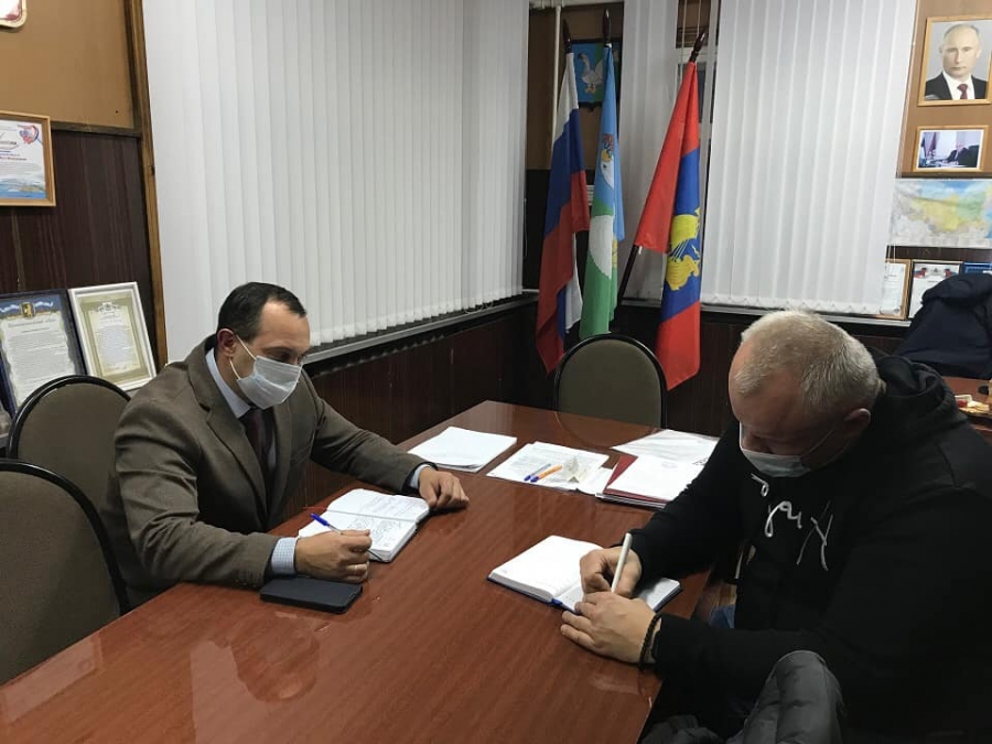 Визит в Павинский район