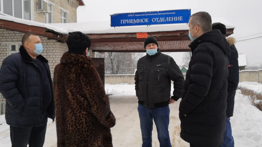 Рабочая поездка в Нерехту