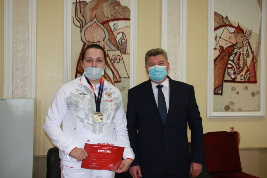 Встреча с чемпионкой