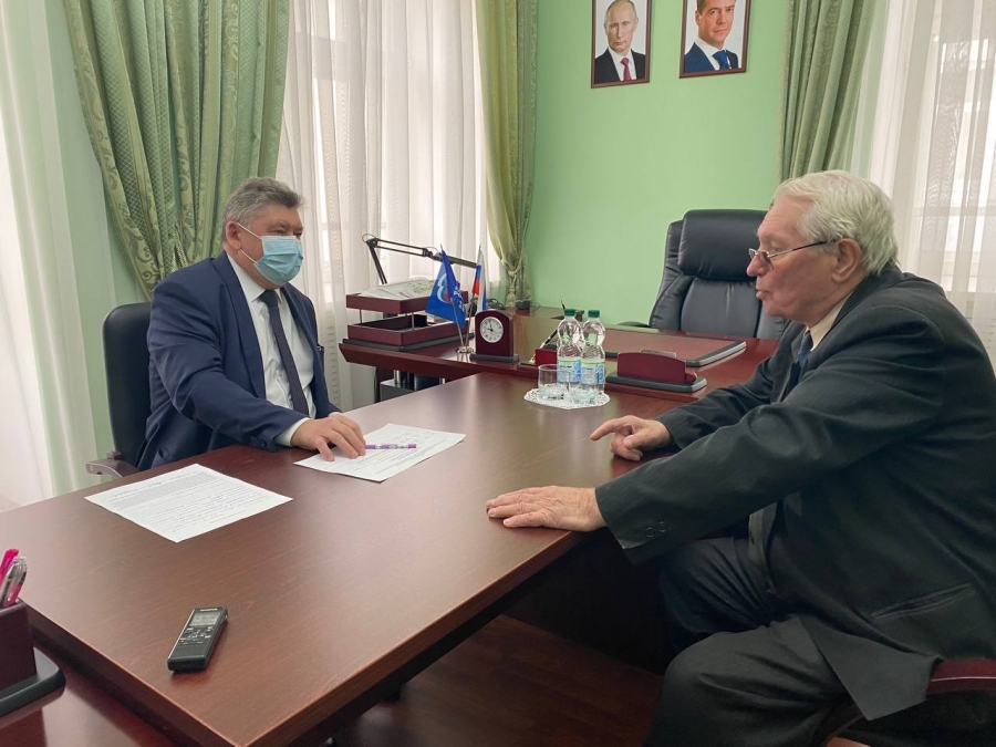 На приеме у председателя