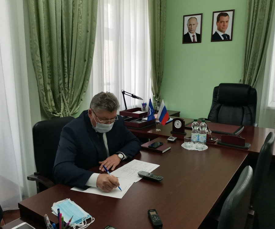 На приеме у председателя